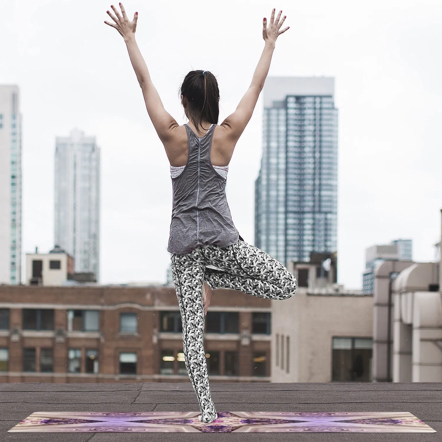 193. Suede Anti-slip Yoga Mat