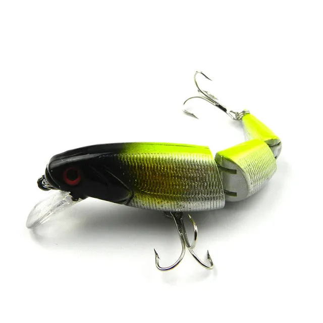 1Pcs 10.5cm 14g Fishing lure iscas artificiais para pesca multi section bend high simulation bait carp fishing tackle WQ51