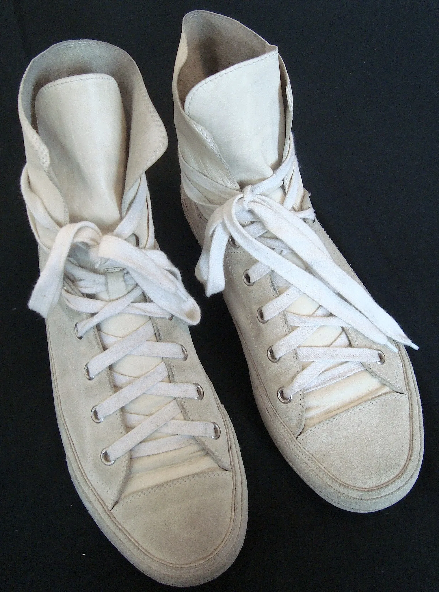 2007 Suede Sneakers with Goat Leather panel