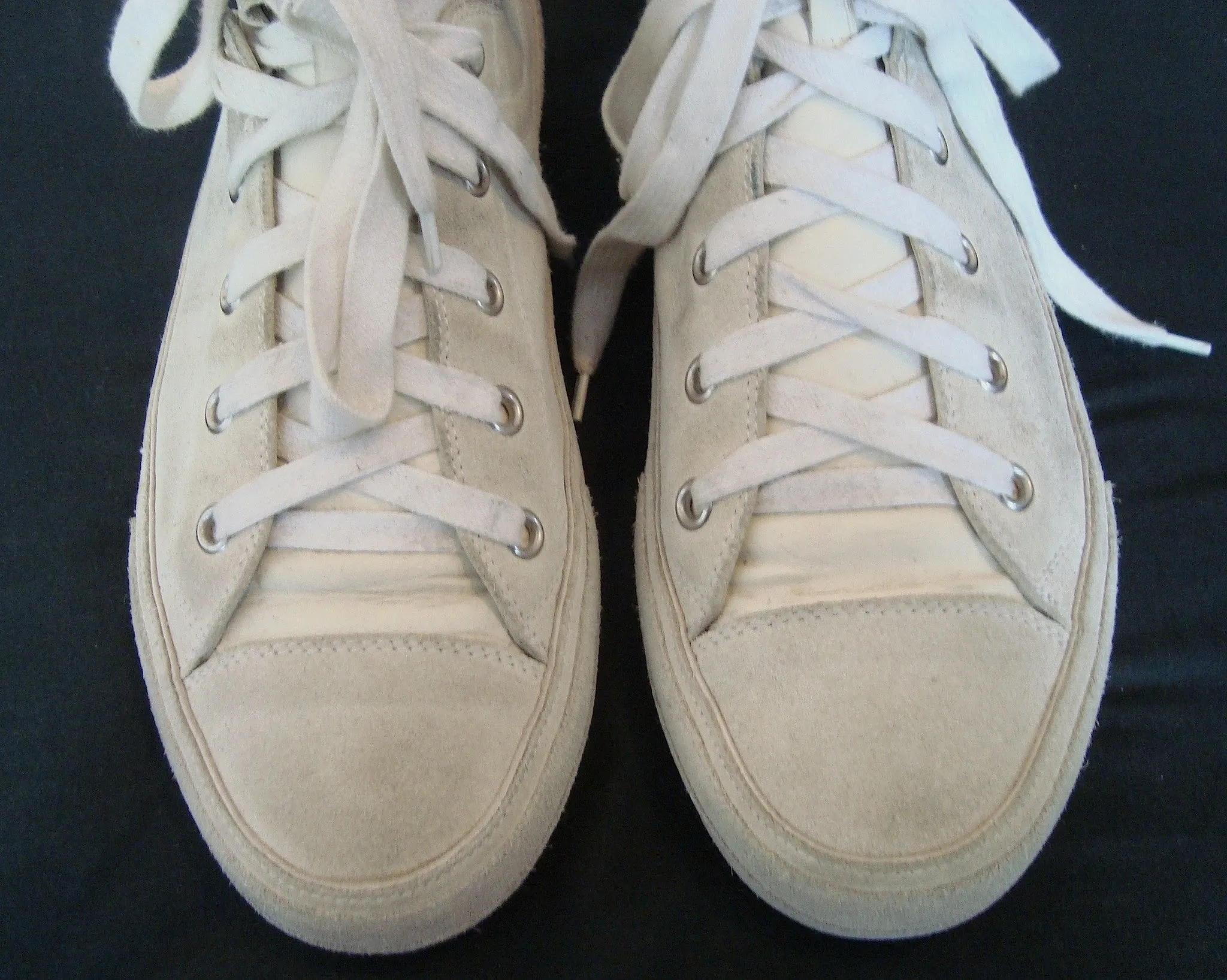 2007 Suede Sneakers with Goat Leather panel