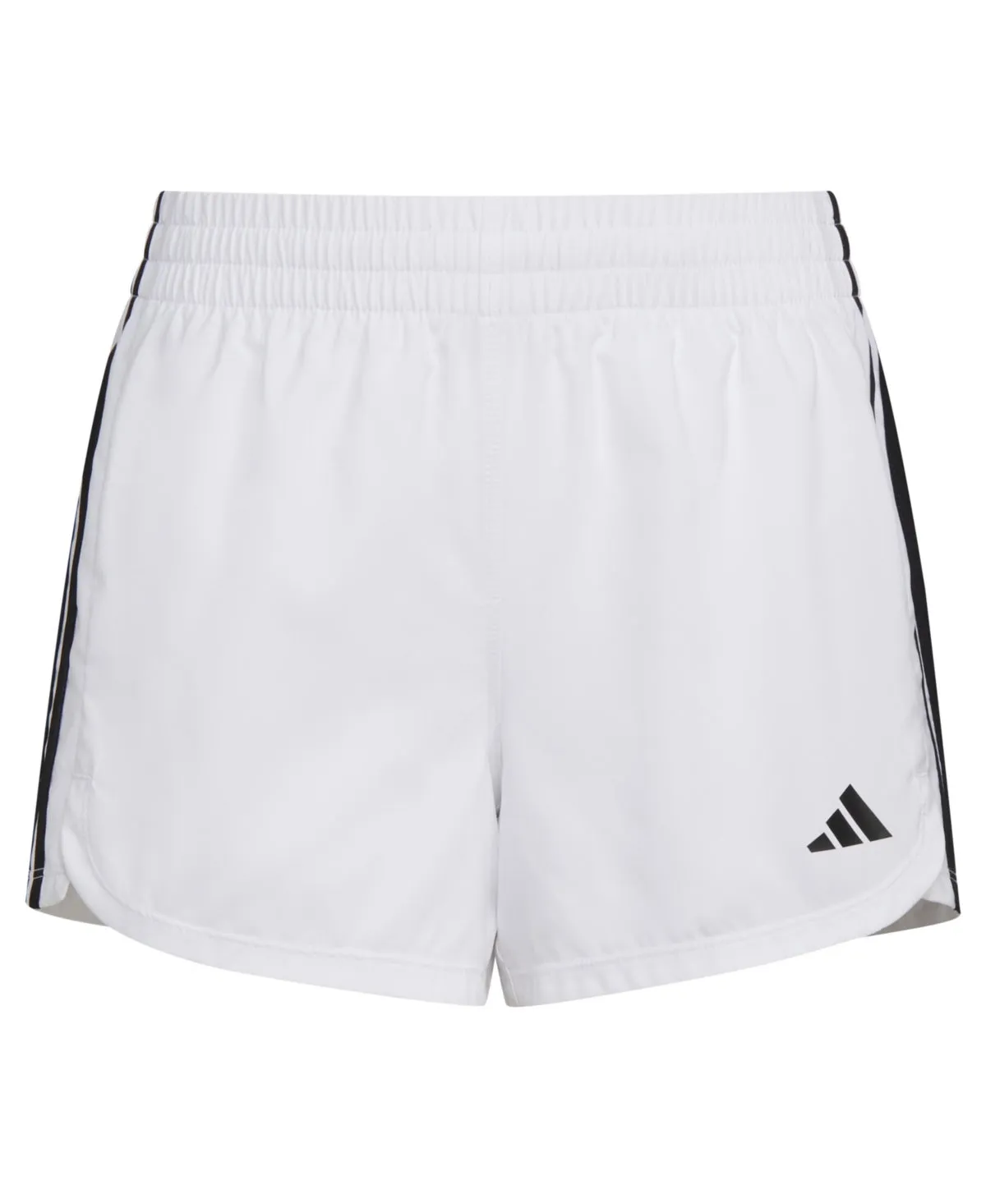 Adidas Big Girls Aeroready 3-Stripes Woven Pacer Color Active Shorts