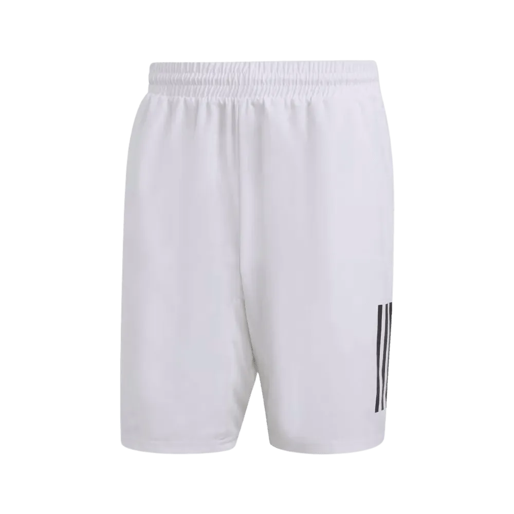 Adidas Club 3 Stripe 7" Tennis Shorts