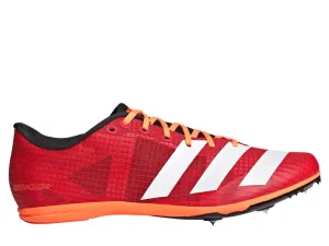 Adidas Distancestar Mens Running Spikes (Red/Black/Orange)