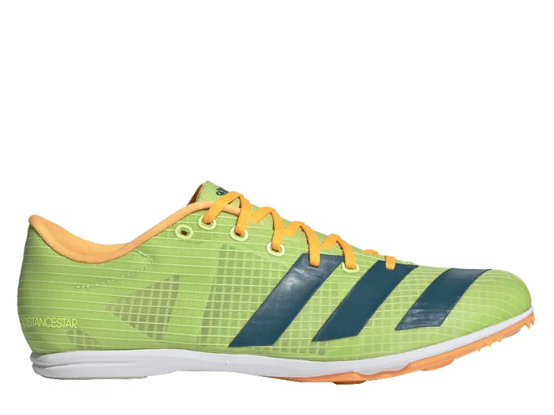 Adidas Distancestar Running Spikes (Citrus Lime)