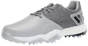 adidas Men's Adipower 4ORGED Golf Shoe Grey Two/Collegiate Navy/raw White 11 M US