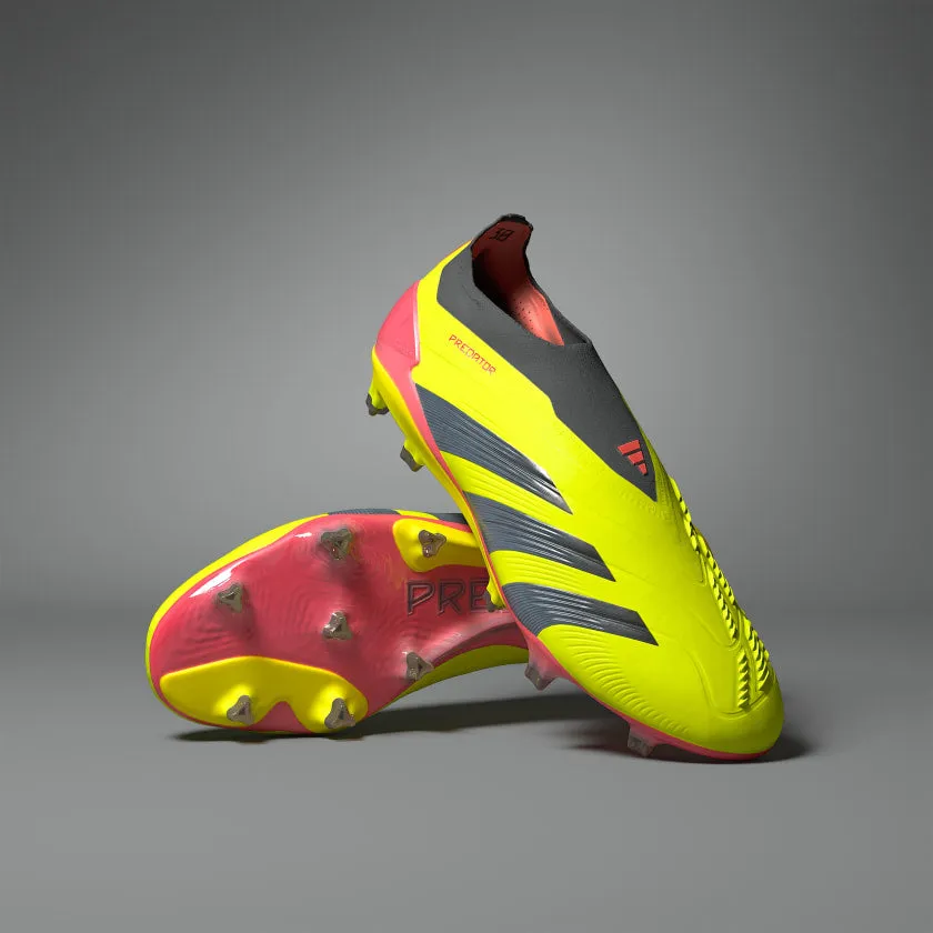 Adidas Predator 24 Elite Laceless Firm Ground Cleats