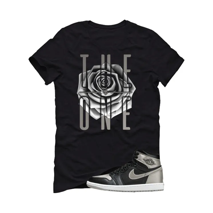 Air Jordan 1 High OG WMNS Satin Shadow Black T-Shirt (The One)| illcurrency