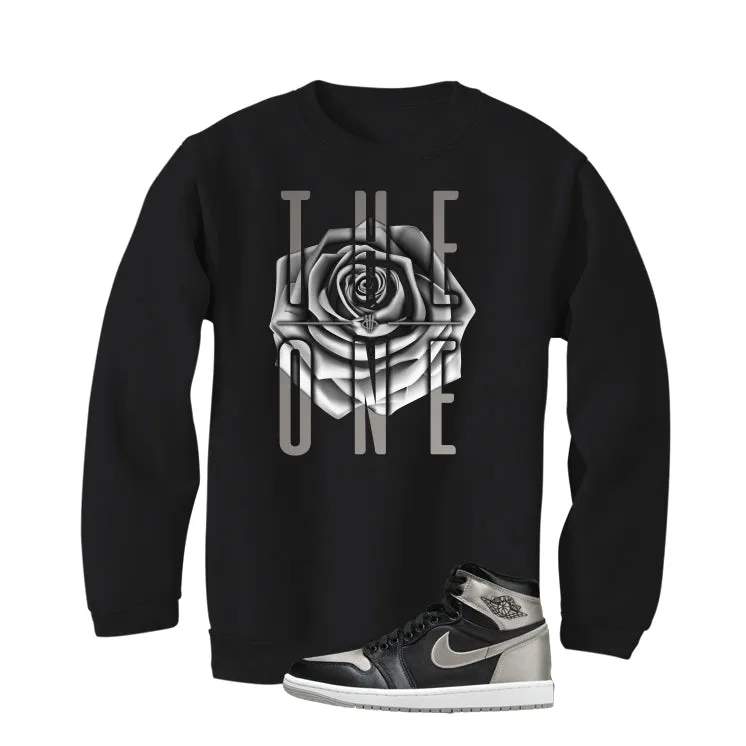 Air Jordan 1 High OG WMNS Satin Shadow Black T-Shirt (The One)| illcurrency