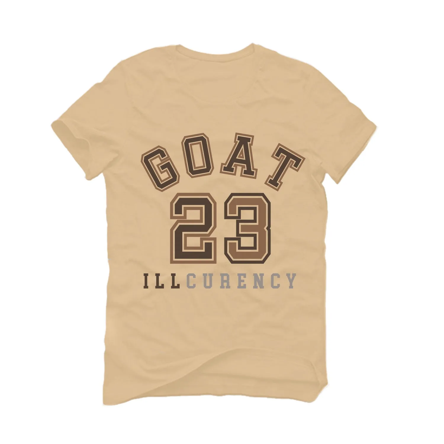 Air Jordan 3 "Palomino" | illcurrency Tan T-Shirt (GOAT 23)