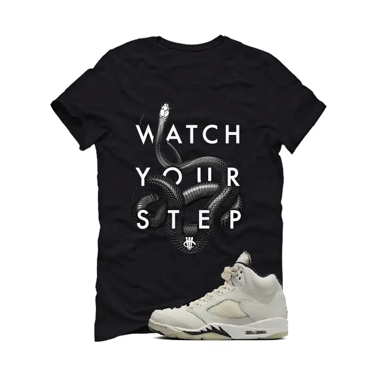 Air Jordan 5 SE “Sail” | illcurrency Black T-Shirt (SNAKES)