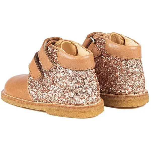 Angulus Starter Shoe Almond/Maple Glitter