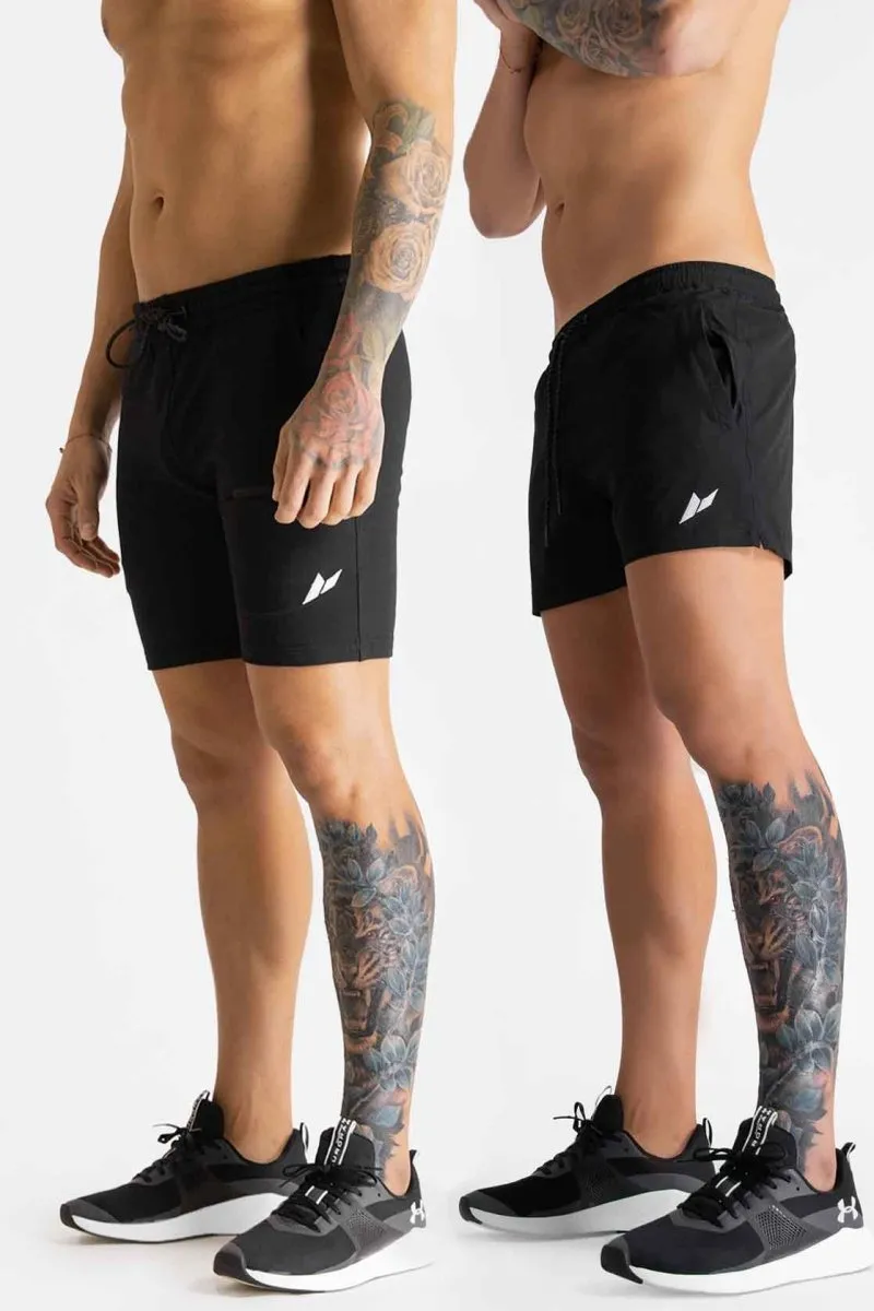 Arc 4 & Tapered Shorts Black Value Pack