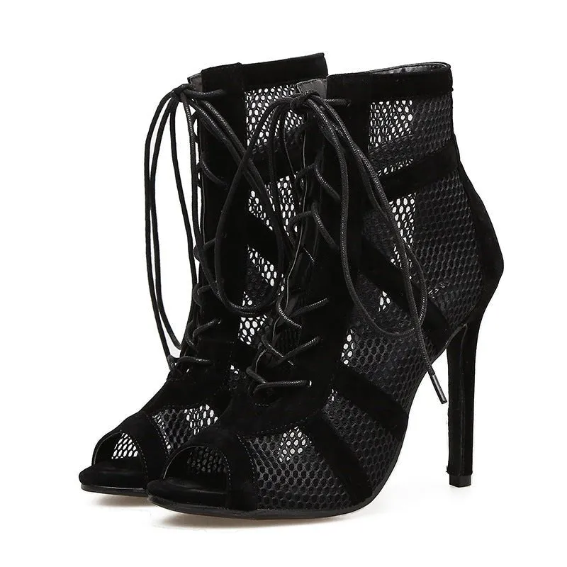 Aria™ | Net Mesh Short Boots