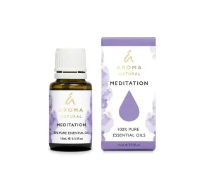 Aroma Natural Meditation Essential Oil Blend 15mL