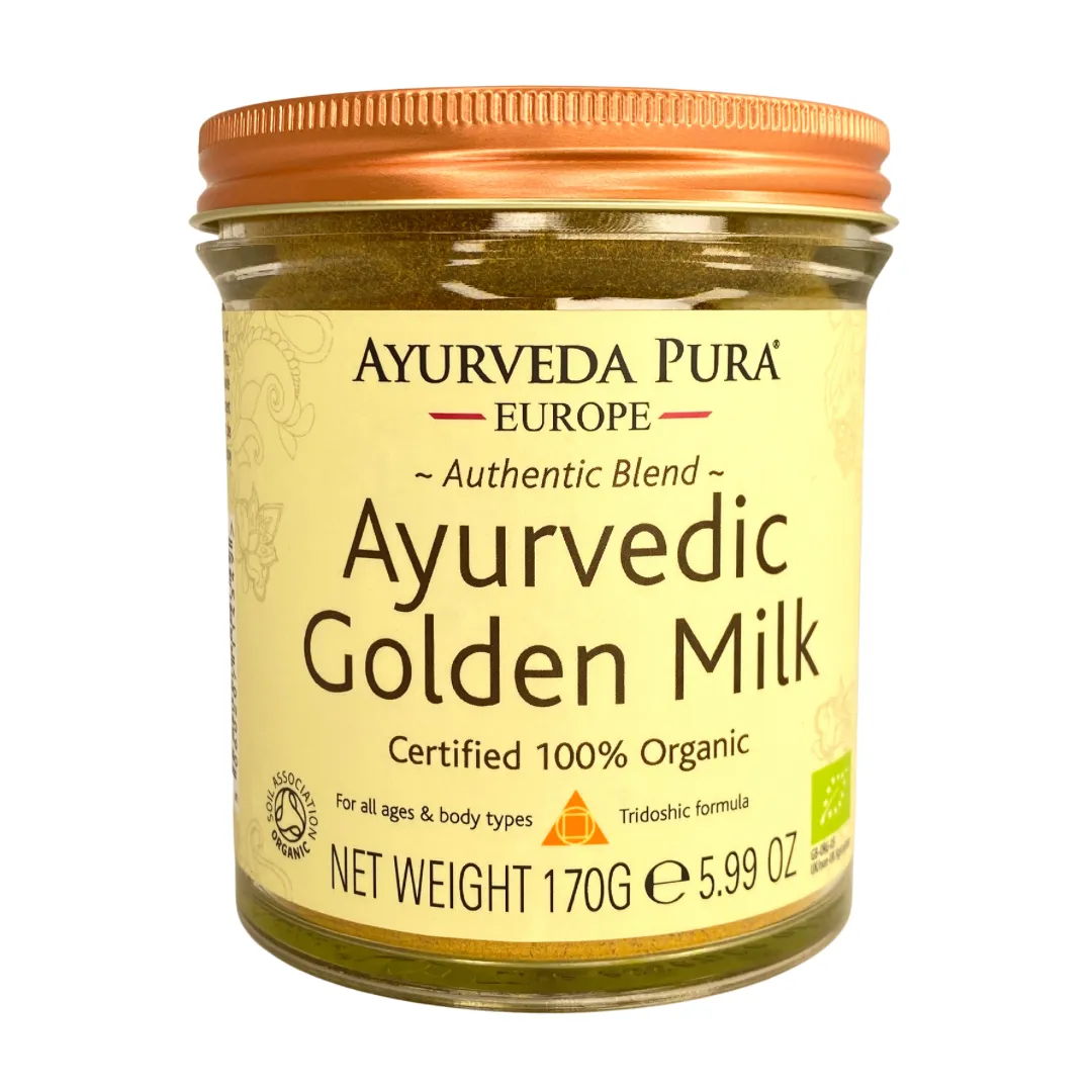 Ayurvedic Golden Milk - 100% Organic Turmeric Milk