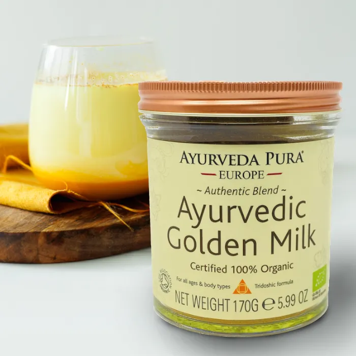 Ayurvedic Golden Milk - 100% Organic Turmeric Milk