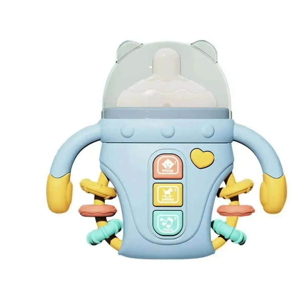 Baby Bottle Musical Rattle Teether