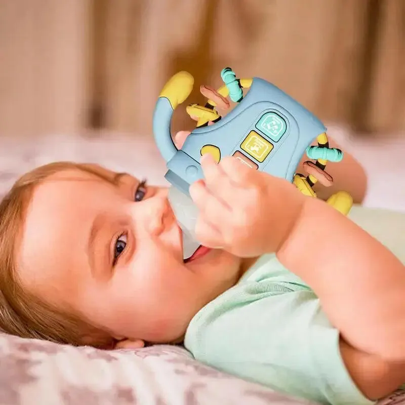 Baby Bottle Musical Rattle Teether