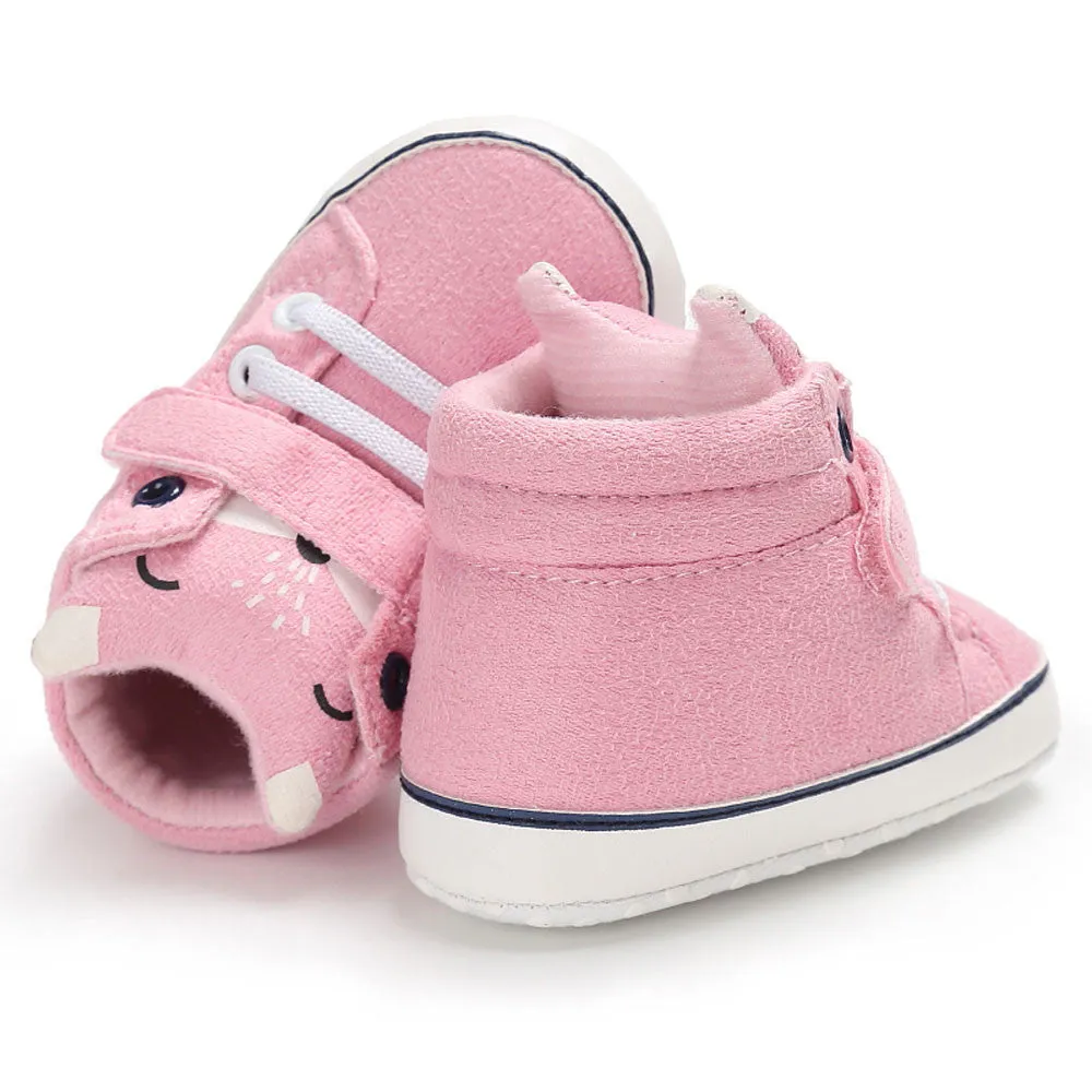 Baby Girl Boys Fox Hight Cut Shoes