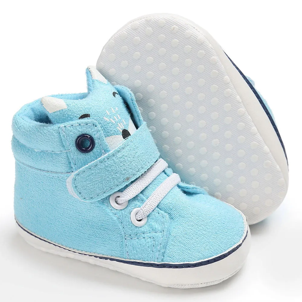 Baby Girl Boys Fox Hight Cut Shoes