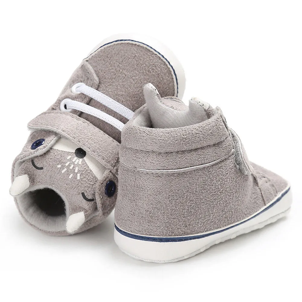 Baby Girl Boys Fox Hight Cut Shoes