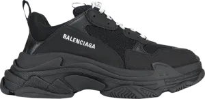 Balenciaga Triple S Sneaker Black 2020, black double