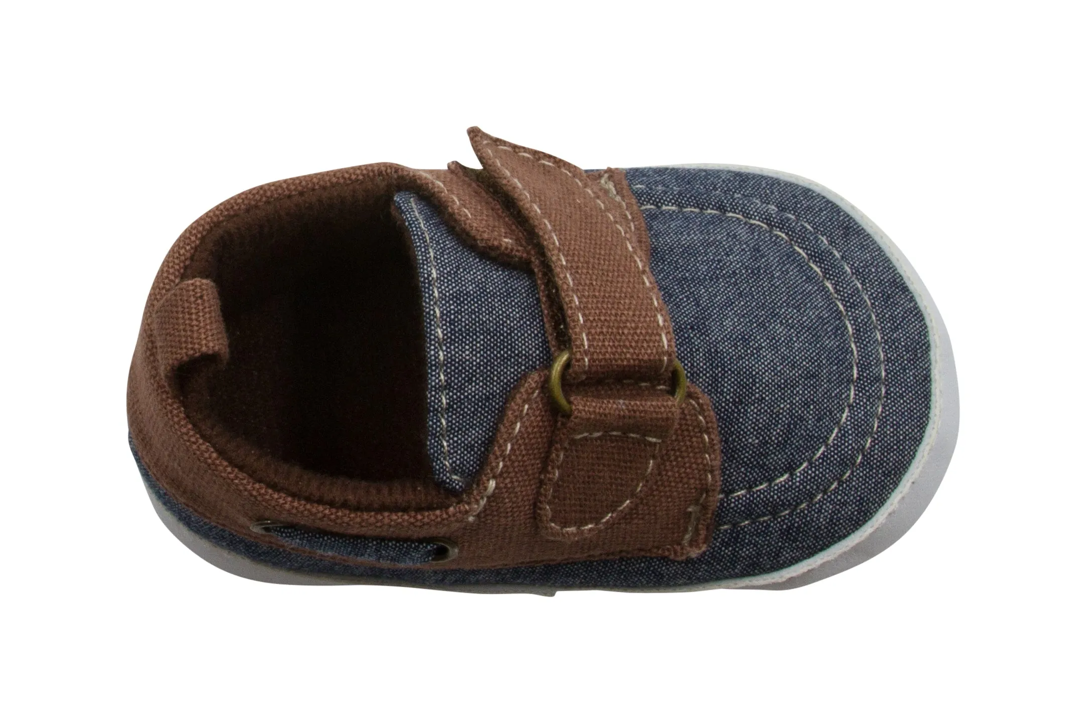 BARE HUGS Baby Boys Soft Infant Boat Shoe Style Loafer