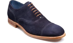 Barker - Pullman, Navy Suede