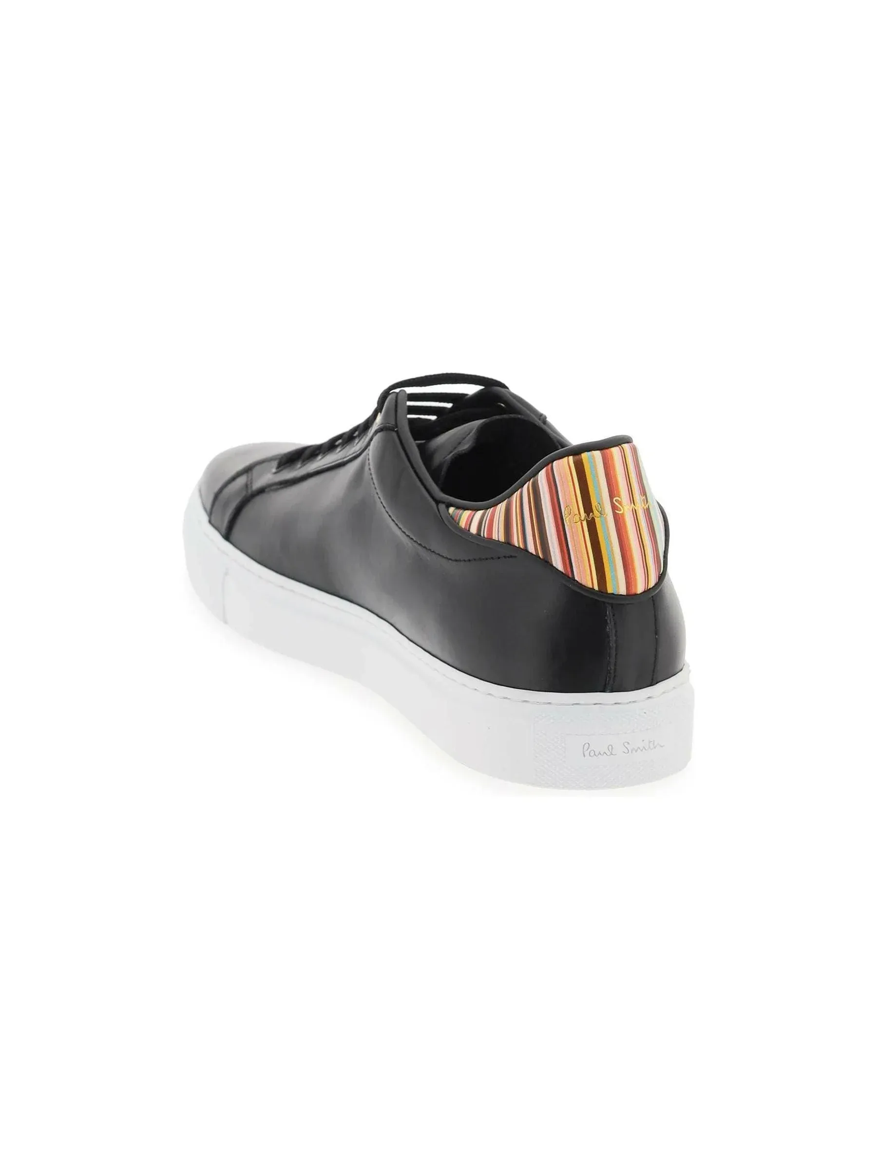 Beck Striped Leather Sneakers