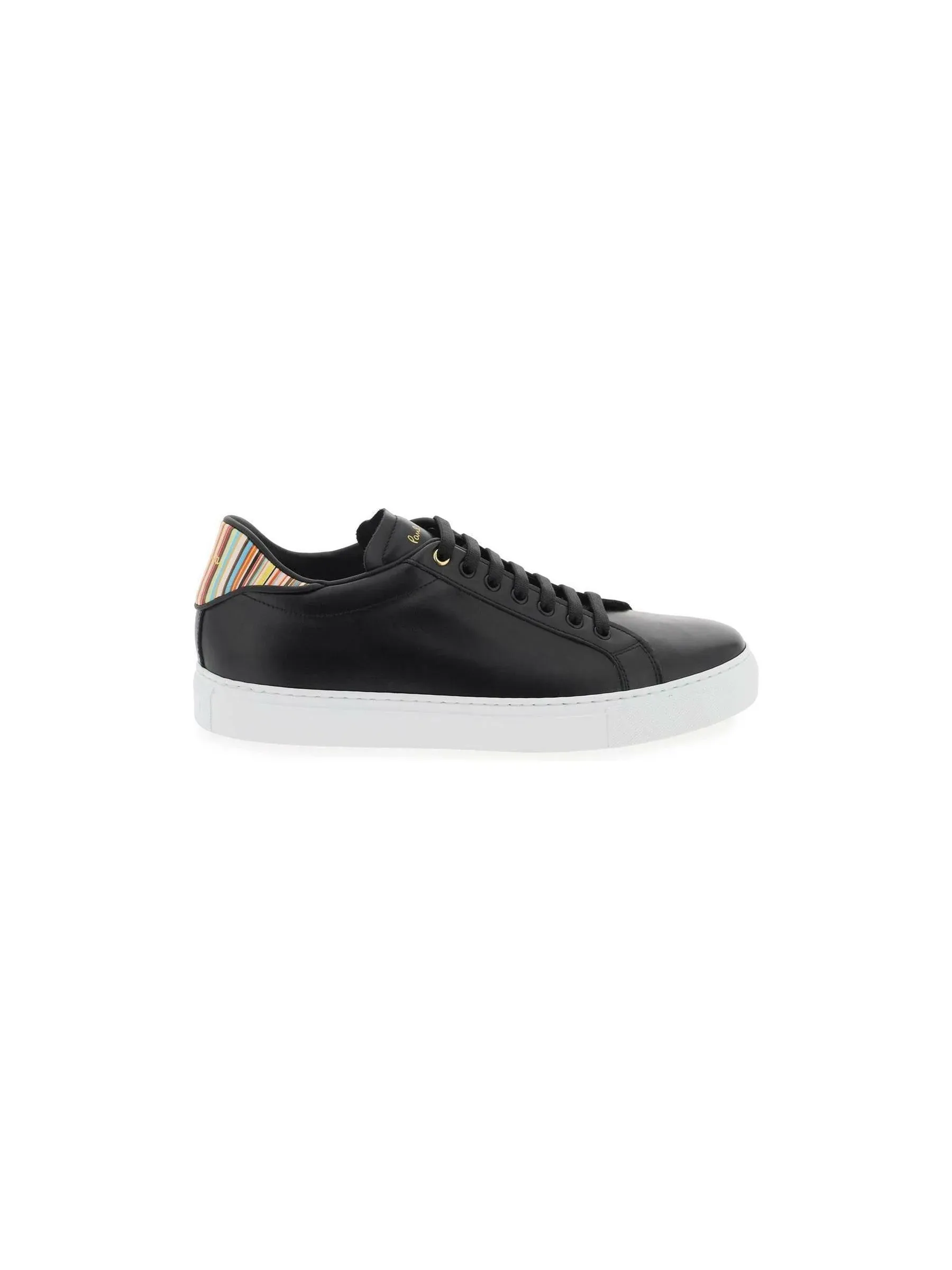 Beck Striped Leather Sneakers