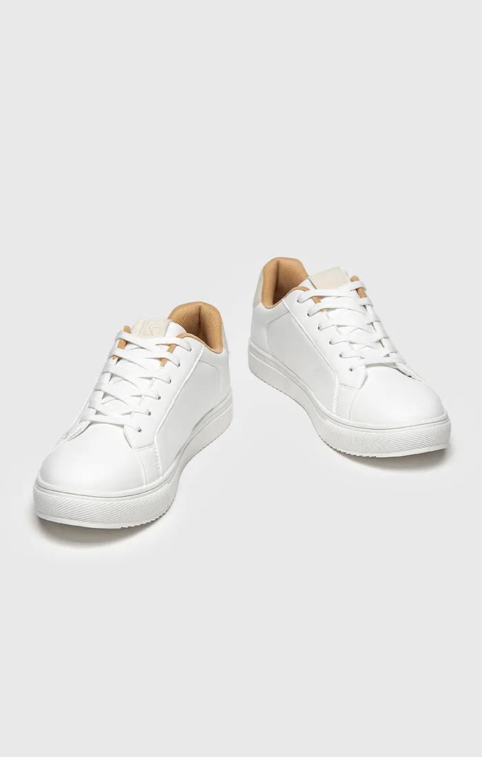 Beige Star Sneakers