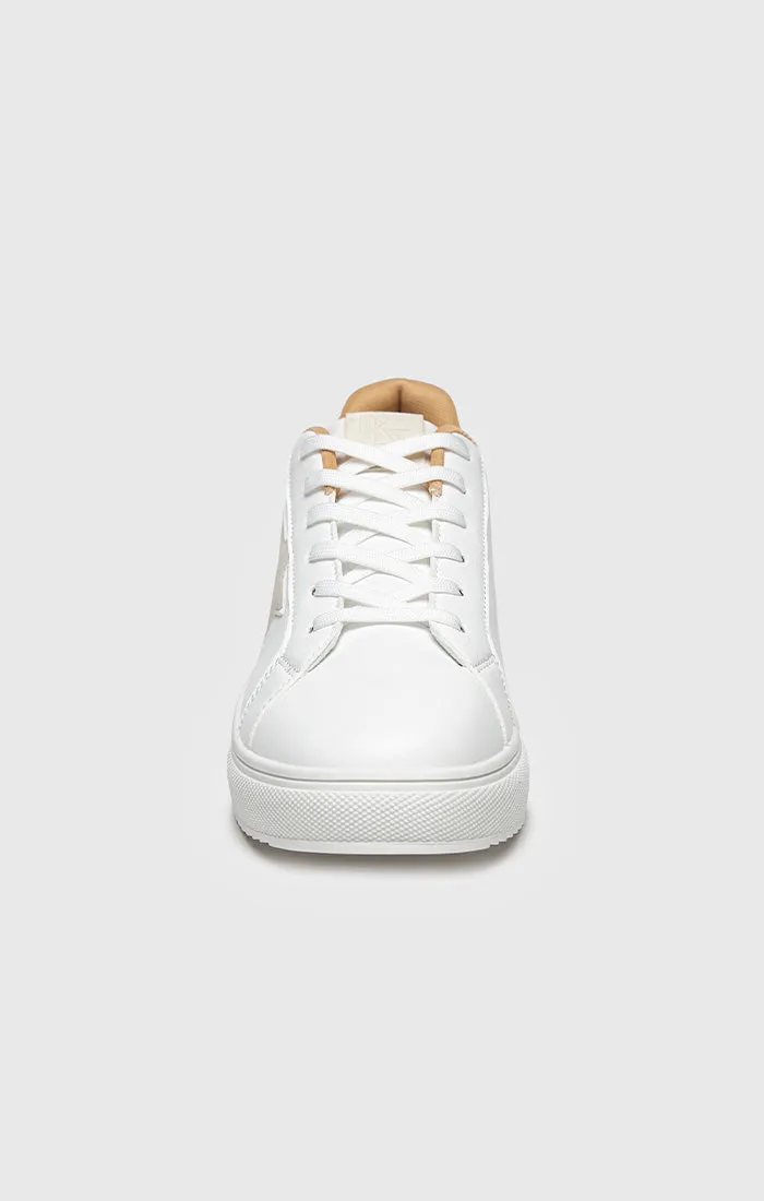 Beige Star Sneakers