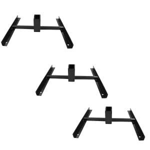 Birchwood Casey Heavy Duty 2x4 Nested Steel Shooting Gong Target Stand (3 Pack)