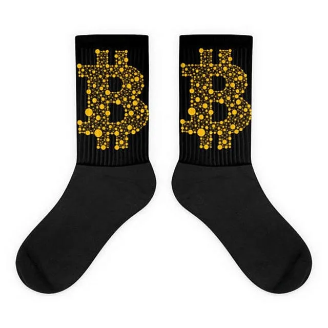 Bitcoin socks for men and women order today and enjoy free shipping