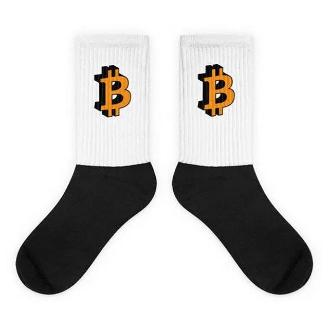 Bitcoin socks for men and women order today and enjoy free shipping