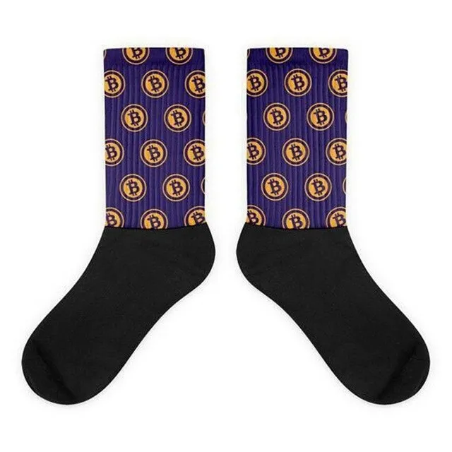 Bitcoin socks for men and women order today and enjoy free shipping