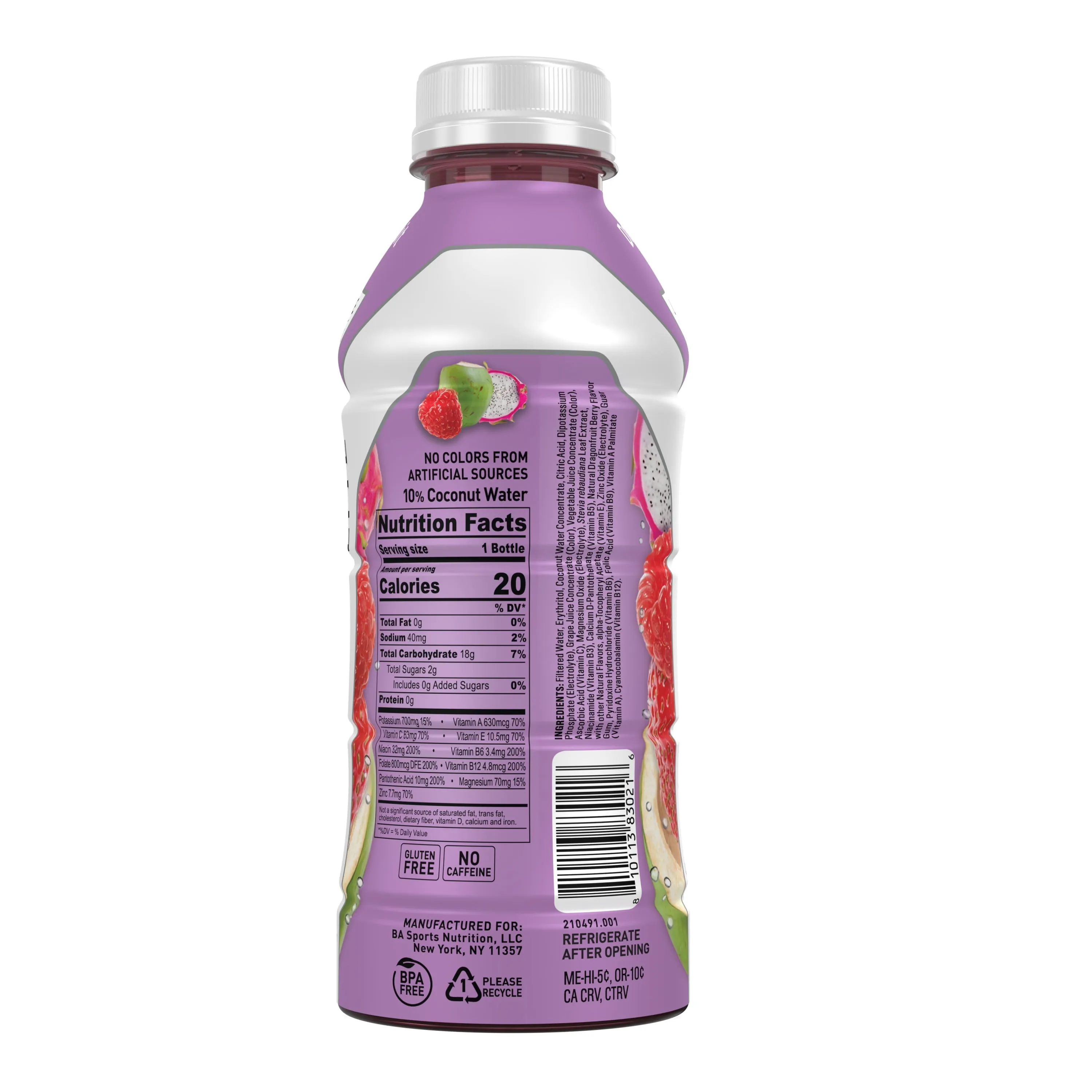 BODYARMOR LYTE Sports Drink Dragonfruit Berry, 16 fl oz