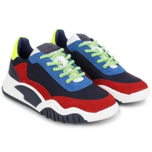 Boys Multicoloured Leather Trainers