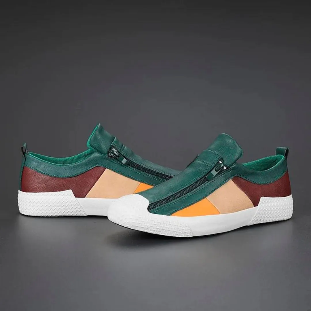 Brennan Luxe Leather Sneakers