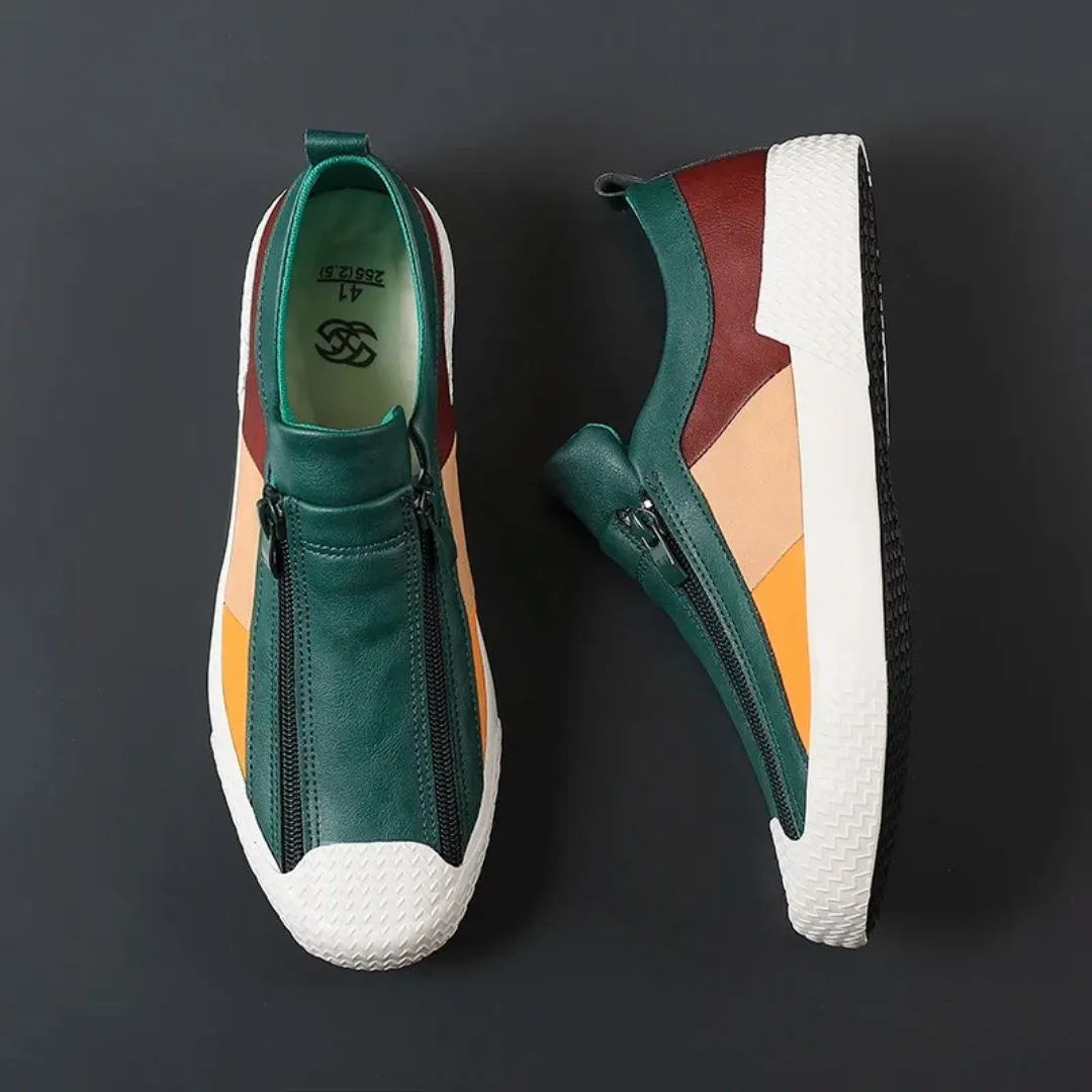 Brennan Luxe Leather Sneakers