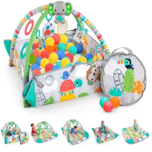 Bright Starts 5-In-1 Your Way Ball Play Activity Gym & Ball Pit - Tropical