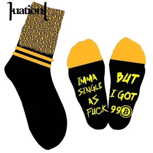 Buy crypto socks for women and men FREE SHIPPING