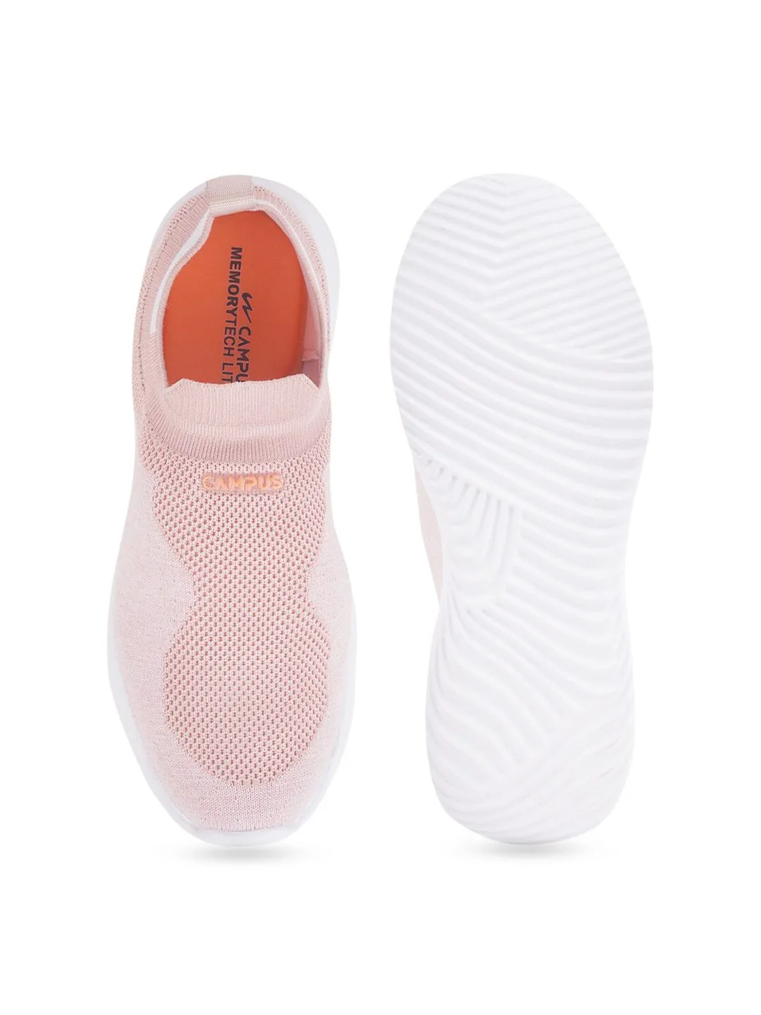 Campus Women Pink Mesh Walking Shoes CAMPUS CAMP CALLIE WOMEN'S PINK CASUAL SHOES