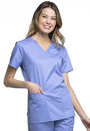 CHEROKEE CK670 Luxe Sport V-Neck Scrub Top