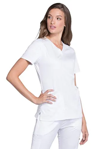 CHEROKEE CK670 Luxe Sport V-Neck Scrub Top