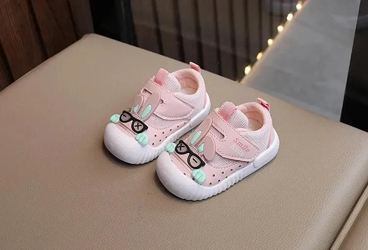 Children's Casual Shoes with Glasses Rabbit Pattern - TSS281