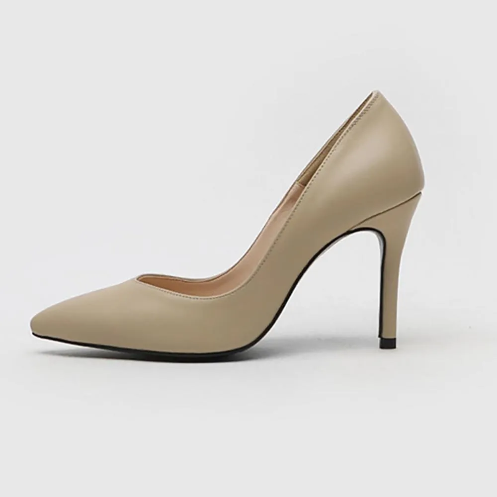 Classic Pointed Toe High Heel Pumps Shoes