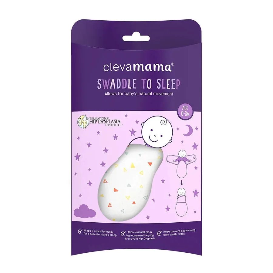 Clevamama Swaddle to Sleep (Yellow)