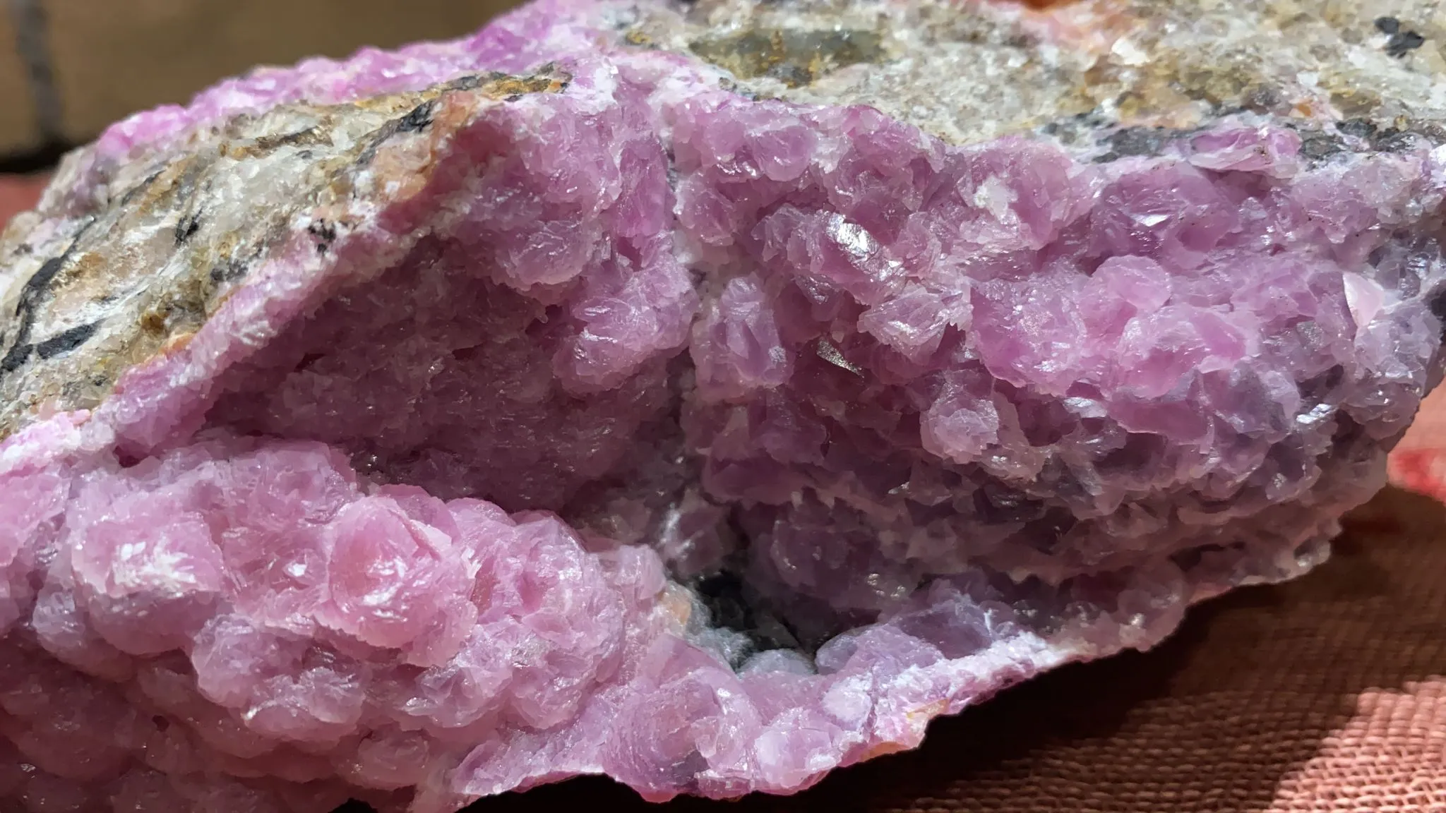 Cobalt Calcite Altar Stone