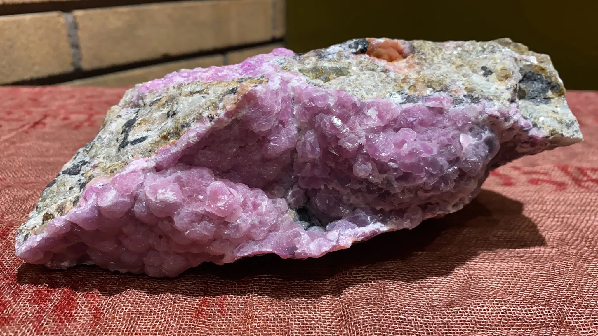 Cobalt Calcite Altar Stone